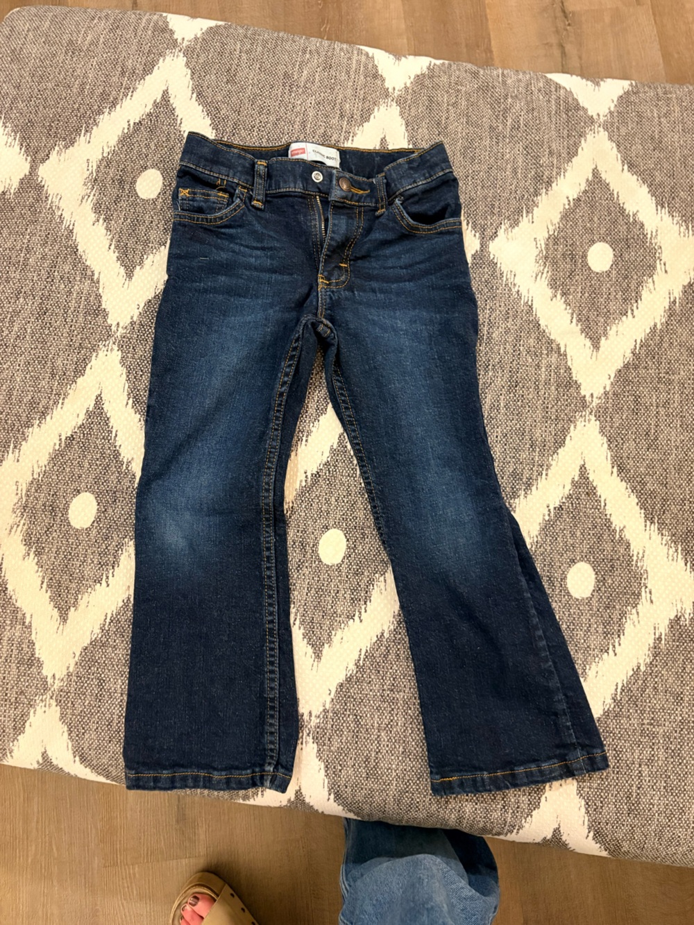 Wrangler Men's Indigo Blue Bootcut Jeans